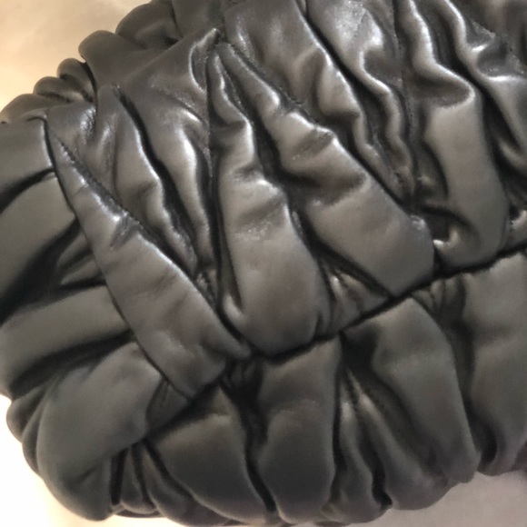 SOLD - Authentic Miu Miu Lambskin Matelasse Bag - Picture 6 of 8